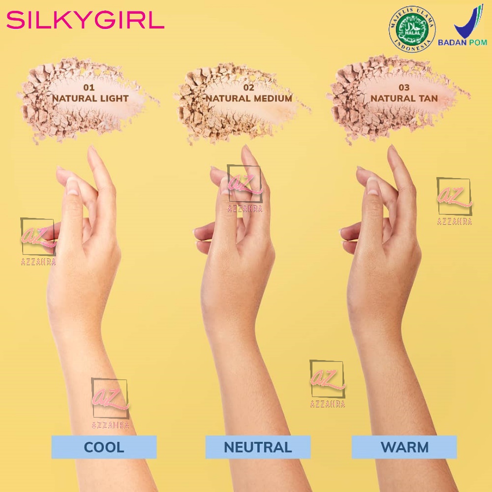 SILKYGIRL Shine Free Loose Powder Natural Light | Natural Medium | Natural Tan