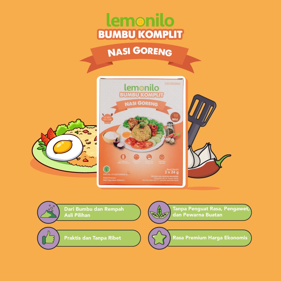 Lemonilo Bumbu Nasi Goreng Original 48 gram