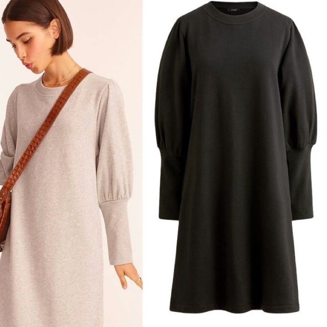 UNQ - Tunik Rib Lengan Balon