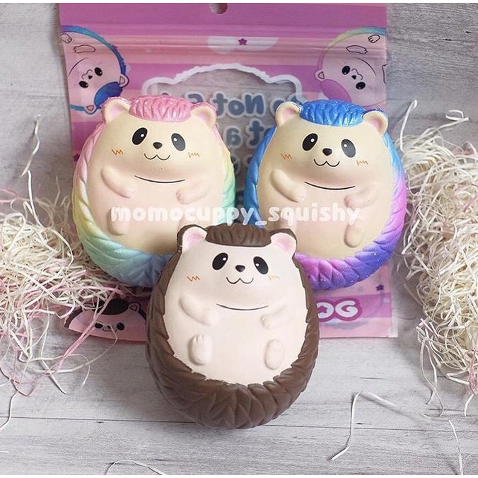 Squishy licensed mini hedgehog by cutie creative ( landak kecil slow) ---Terbaru---