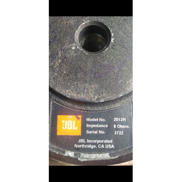 speaker 10in JBL 2012H..