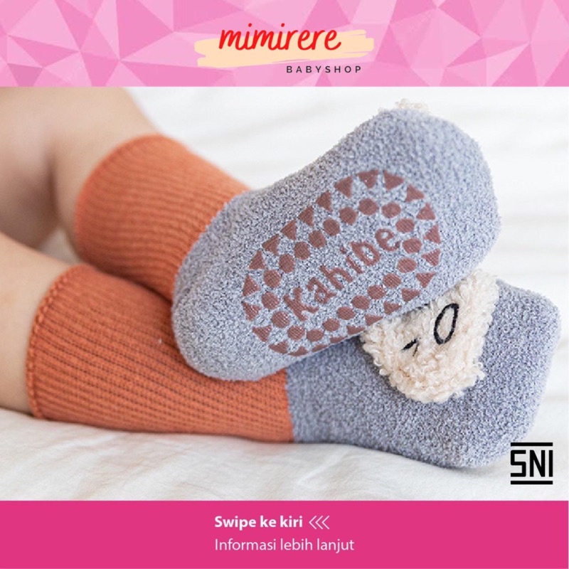 Kaoskaki Boneka Import Bulu Lembut Anak Catell Love