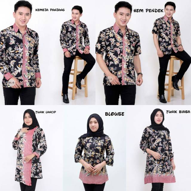 Blouse batik viral