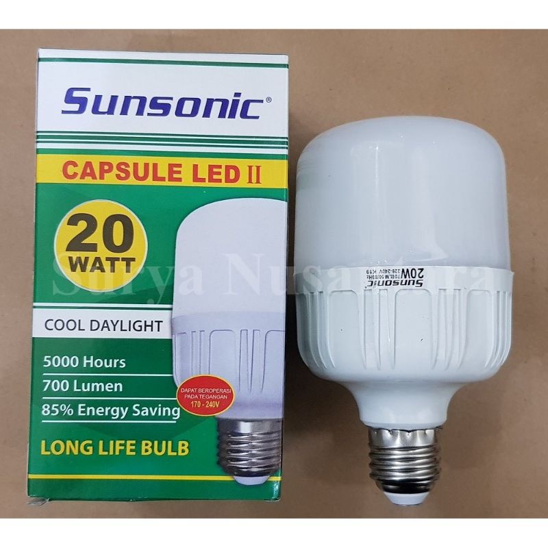 Bundara.id El-787 (20w &amp; 30w) Lampu capsule hemat energi lampu led capsul