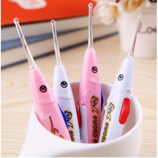 Alat Pembersih Telinga Animal / Alat Korek Korek Kuping Lampu LED / Flashlight Earpick
