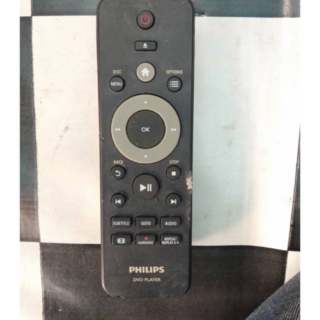 REMOTE DVD PHILIPS