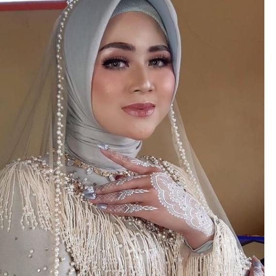 Special - Slayer Veil Pengantin Slayer Pengantin Selendang Pengantin Hijab Pengantin Veil Pengantin 