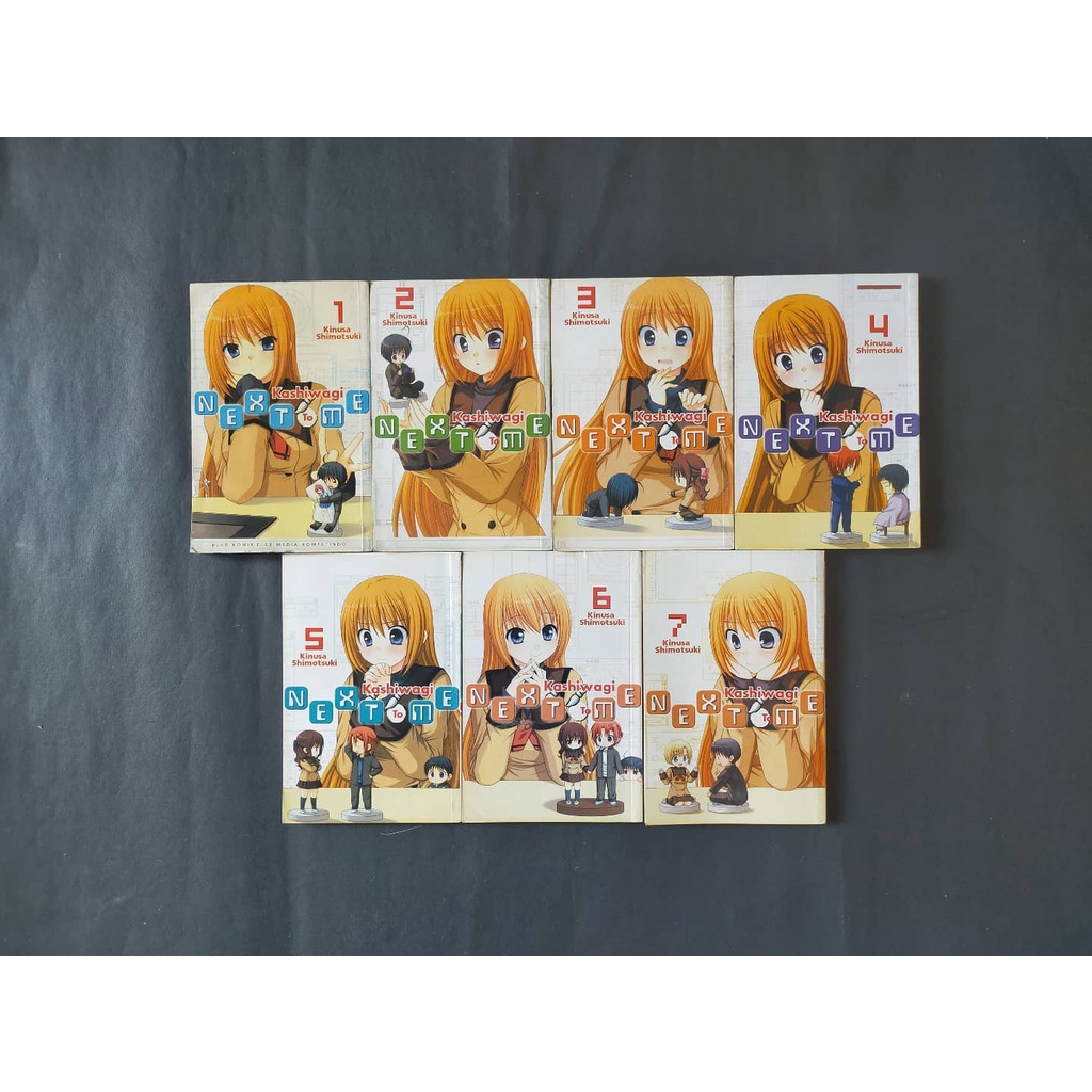 Buku Komik Jepang Langka Kashiwagi Next to Me 1-7