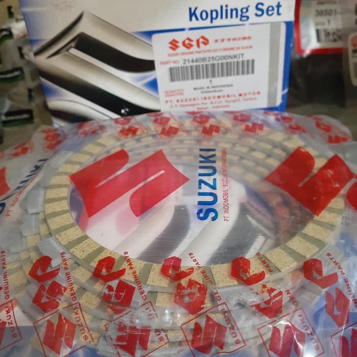 ASLI ORI : kampas kopling plat kopling satria fu