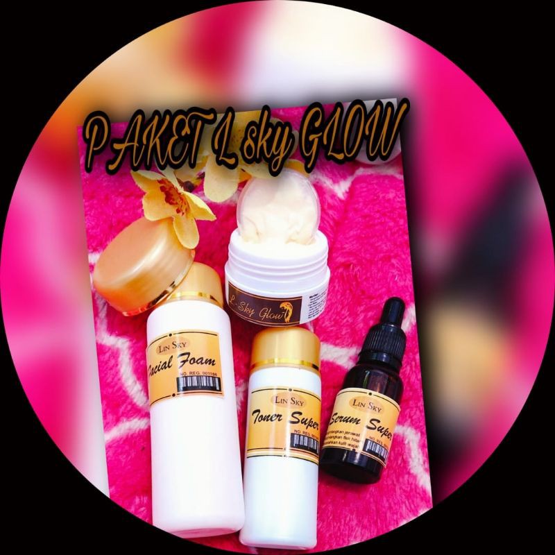 l SKY GLOW PAKET SUPER GLOW (TERLARISS ORIGINAL )