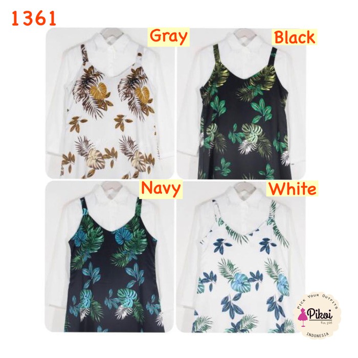 Murah camisole summer inner outer dress korea lengan panjang pantai 9bd3