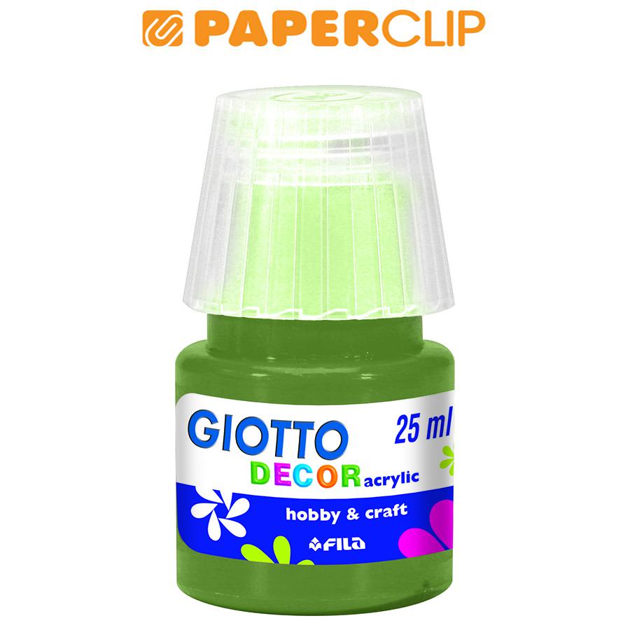 

DECOR GIOTTO 538112 25ML OLIVE GREEN