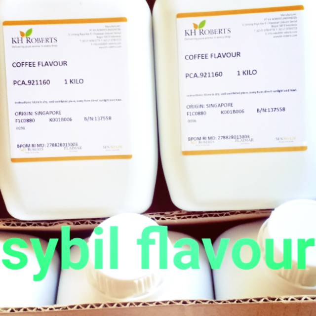 

perisa atau extrac kopi repacking 30 ml kh roberts original