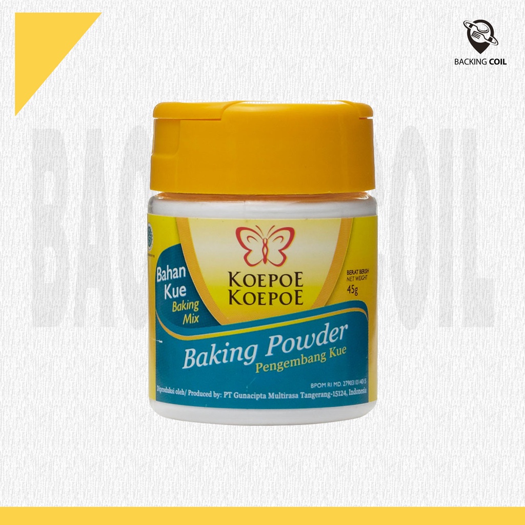 

koepoe koepoe Baking powder 45gr | Baking powder 45gr