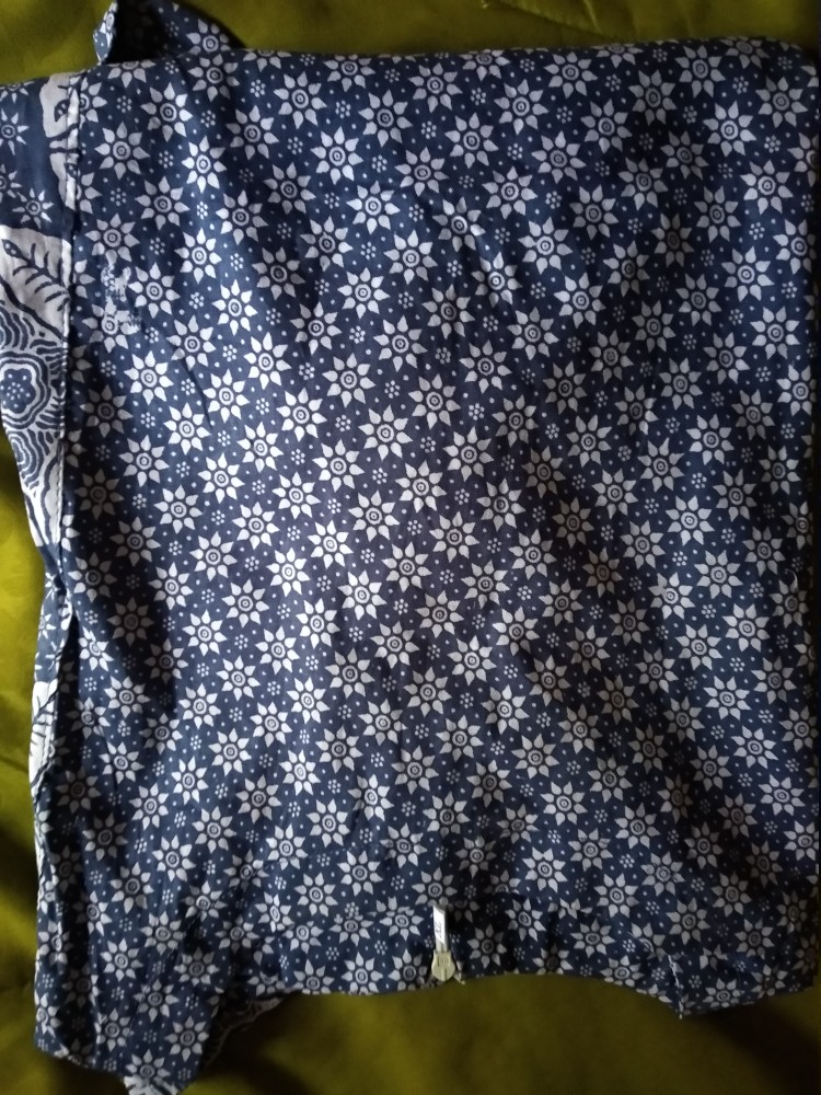 Tey-17 Batik Wanita Asj Sa Hrb026 Kenongo Kemeja Tosca Pendek