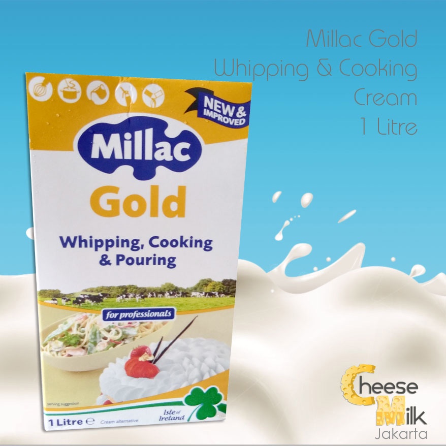 

HARGA MURAH Millac Gold Cooking & Whipping Cream 1 Liter