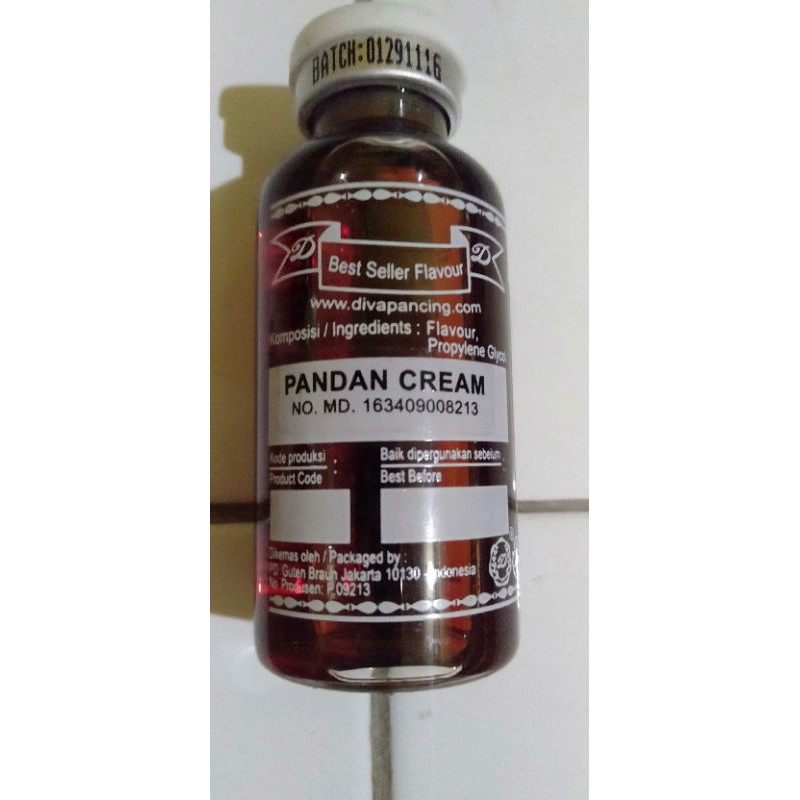 Essen diva aroma PANDAN CREAM 30 ml