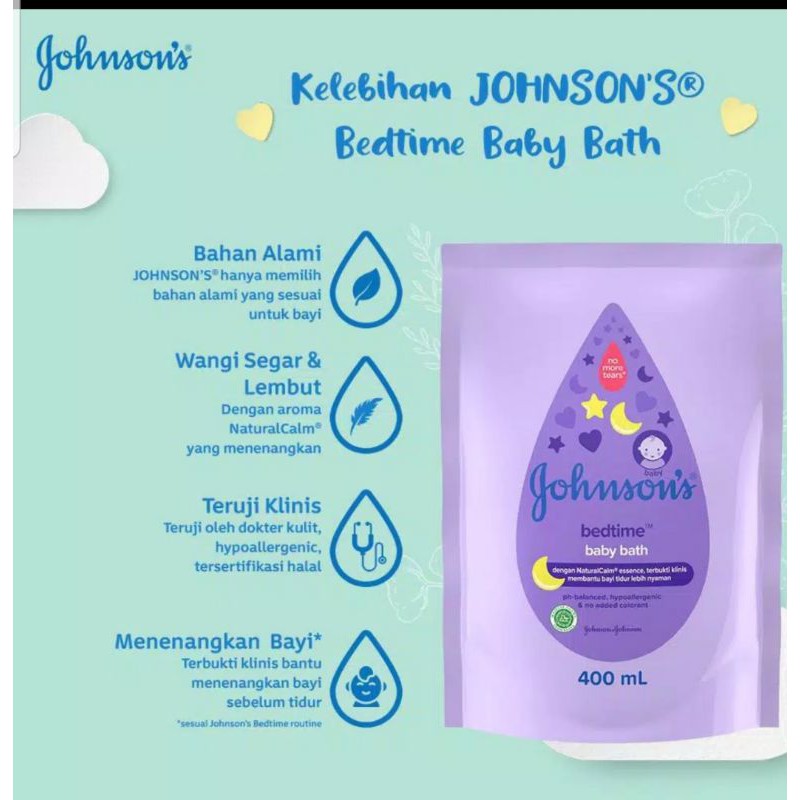 SABUN MANDI JOHNSONS BEDTIME / REFILL SABUN MANDI JOHNSONS BEDTIME