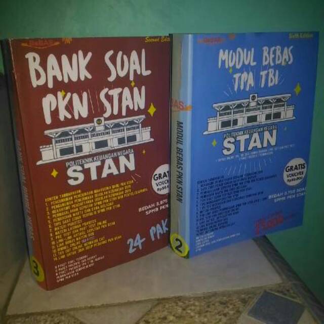 PAKET BANK SOAL PKN STAN DAN MODUL BEBAS TPA TBI STAN