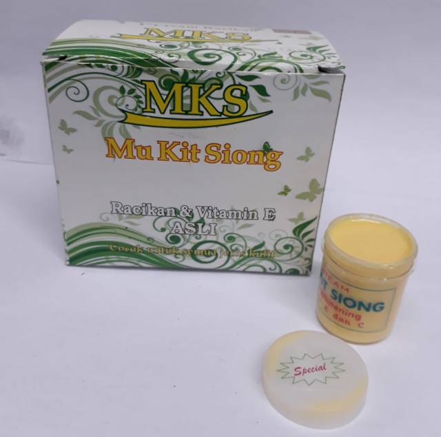 CREAM MKS ( MU KIT SHONG ) SIANG &amp; MALAM / lusinan