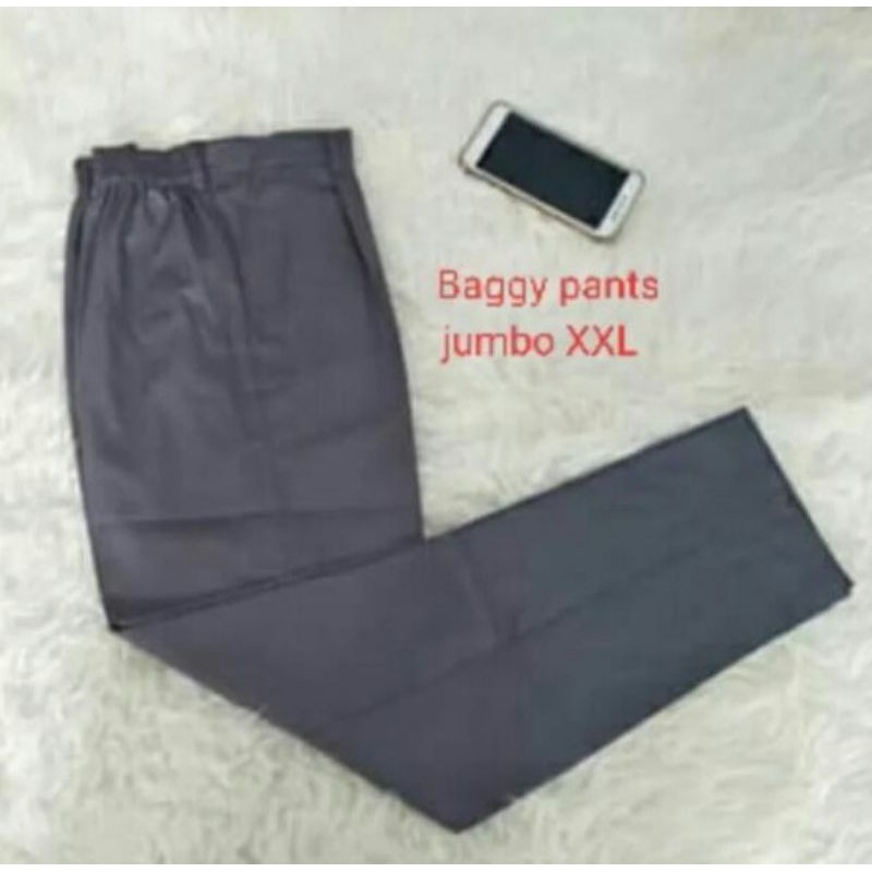 celana baggy pants jumbo//celana panjang wanita terbaru