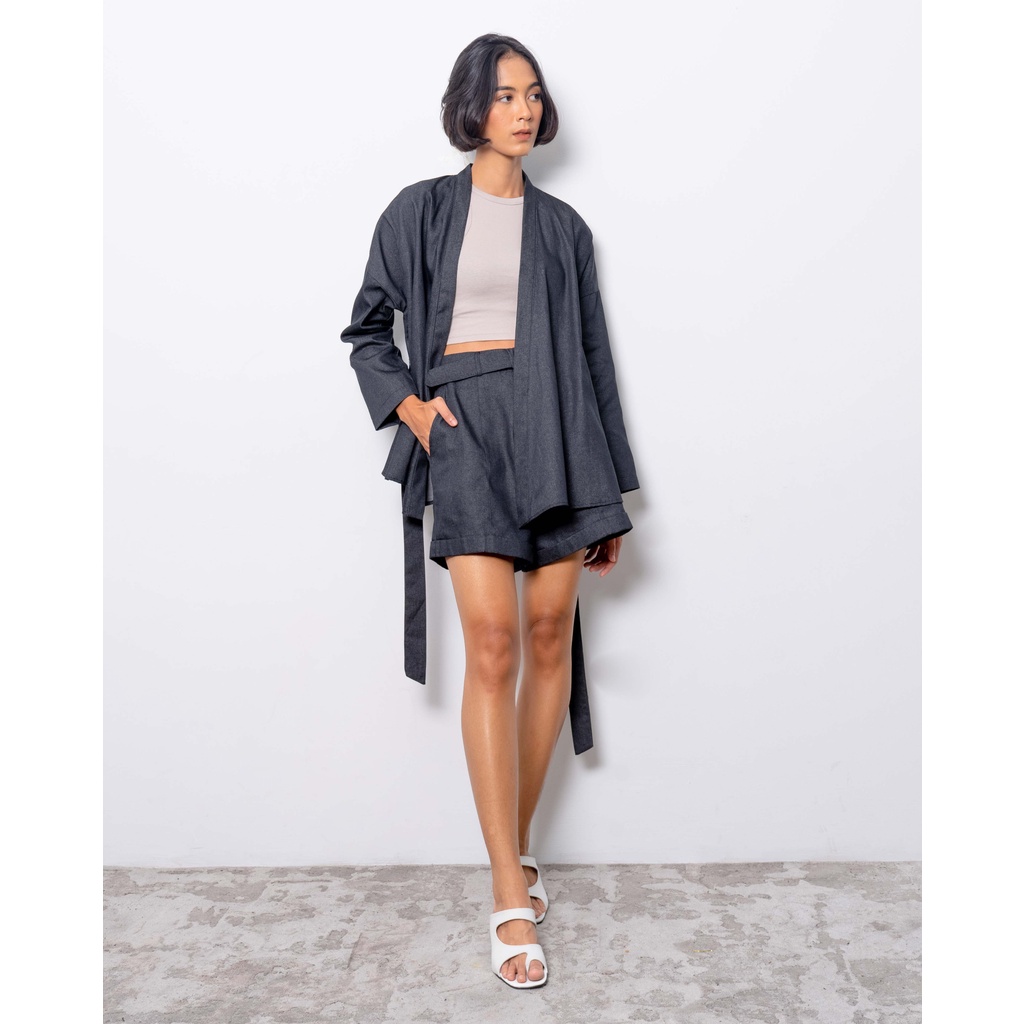 PLAIN - Betsy Kimono Soft Denim