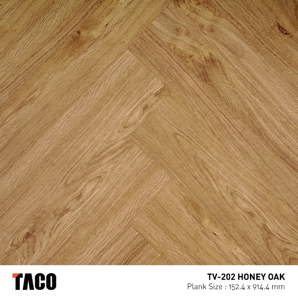 TACO VYNIL 2 MM TV202 HONEY OAK / LANTAI VINYL KAYU / JUAL VINYL TACO BEKASI / LANTAI VINYL MURAH