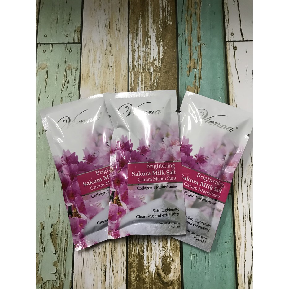 

Vienna Brightening Sakura Milk Salt 35gr