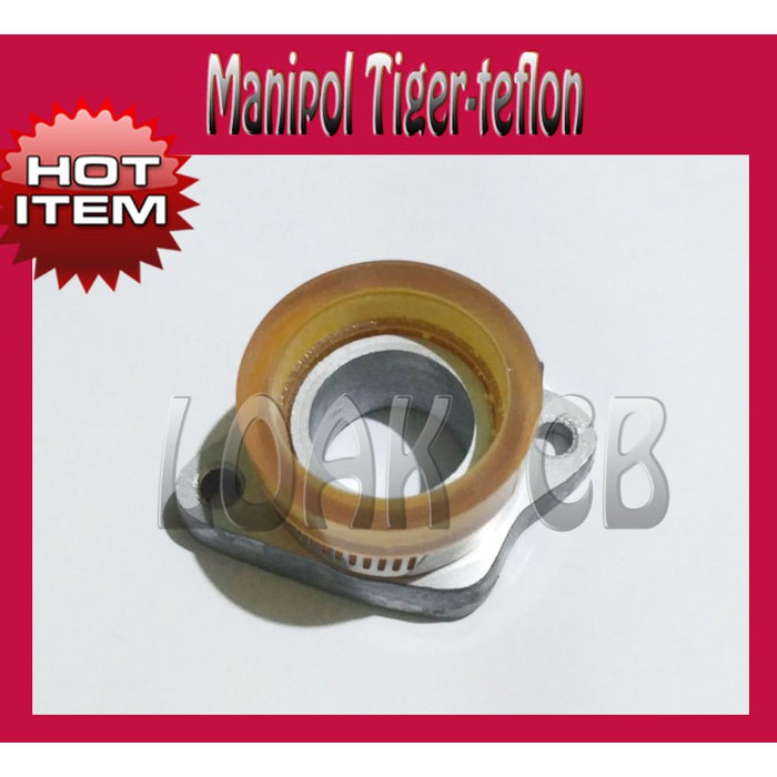 Manipol Tiger Teflon-Intake Manipol Karburator Tiger