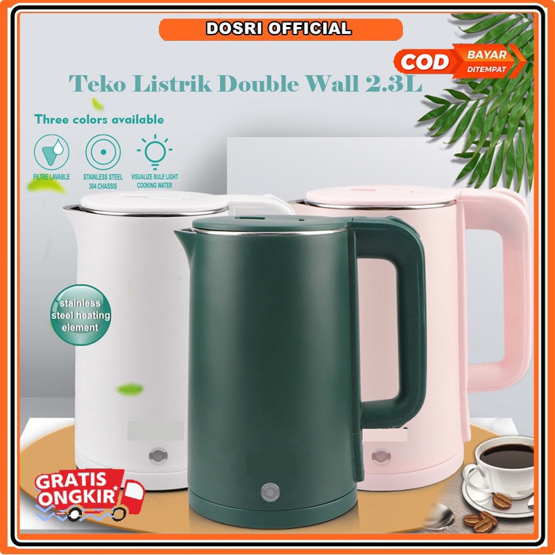 [ BISA COD ] Ketel Listrik  MKC 2.3 Lt - Electric Kettle - Teko Listrik Pemanas Air