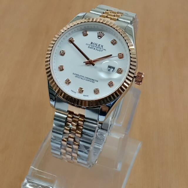 Jam tangan  rolex pria kw super