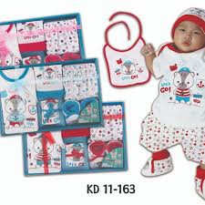 Kiddy kd 11163 Baju babyset pesawat/sailor/pilot