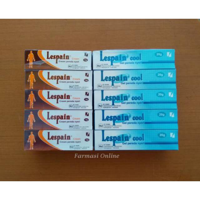 Lespain Krim 15 gram / Lespain Cool Gel 20 gram