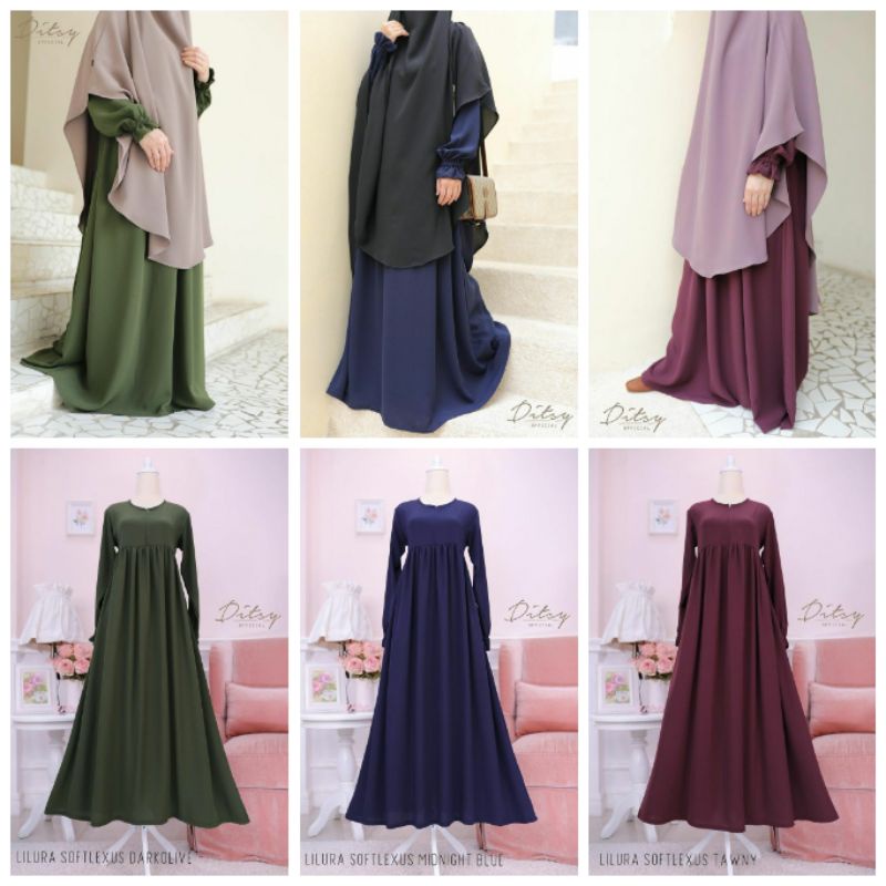 [SIAP KIRIM] DITSY EDISI APRIL 2022 LILURA SL TAWNY LILURA SL MIDNIGHT BLUE LILURA SL DARKOLIVE LILU