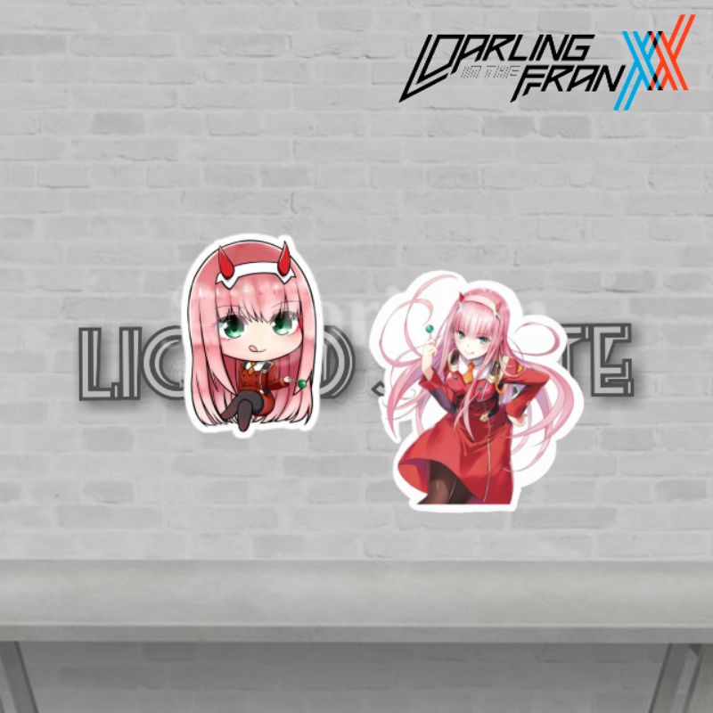 

Stiker Custom Anime zero two Darling In The Fanxx - Stiker Custom Vinyl