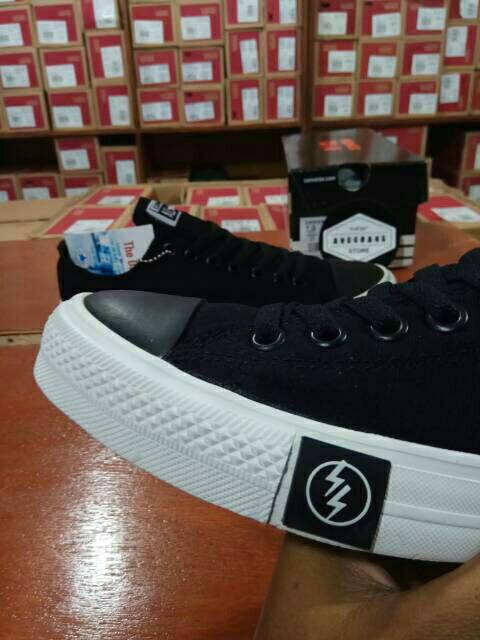 Sepatu Converse Allstar CT PRO UNDEFEATED PORT ROYAL BNIB IMPORT PREMIUM BLACK HITAM KETS SNEAKERS