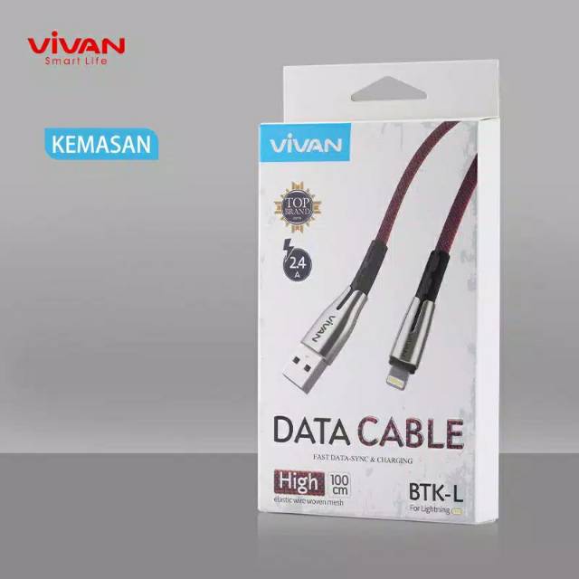 Vivan BTK-L Kabel Data Lightning 100cm