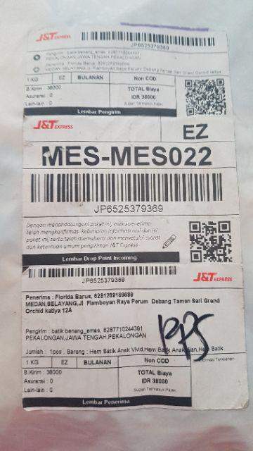 Hem Batik Anak Vivid