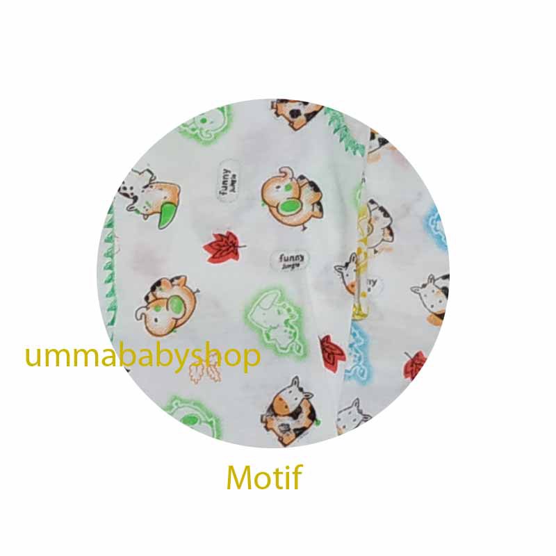 38pcs Paket Perlengkapan Baju Bayi Lahir Newborn Setelan Baju Bayi Polos Celana Popok Kado Singlet Topi Sarung Kaki Gift Set Motif Animal Lucu