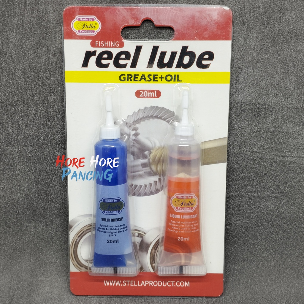Grease dan Oil Pancing Merk Stella - Stella Reel Lube - Pelumas Reel Pancing