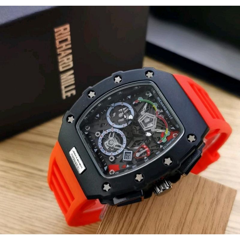 BEST SELLER JAM TANGAN RM RICHARDMILLE JAM TANGAN TERLARIS RUBBER