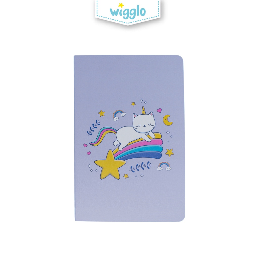

Wigglo Notebook Caticorn Purple