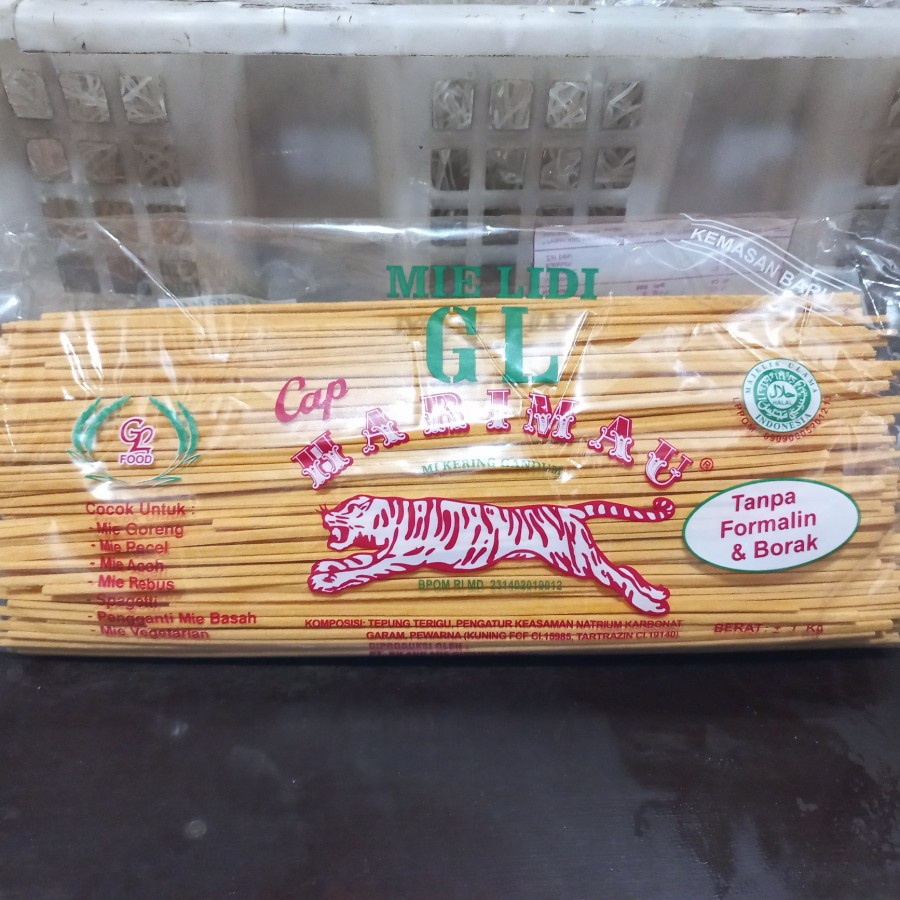 

MIE LIDI CAP HARIMAU / MIE GOMAK