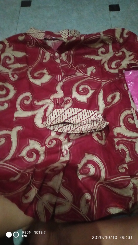 Maura Couple - Sania Ruffle Batik Couple Ori Ndoro Jowi Dnt Garansi Termurah