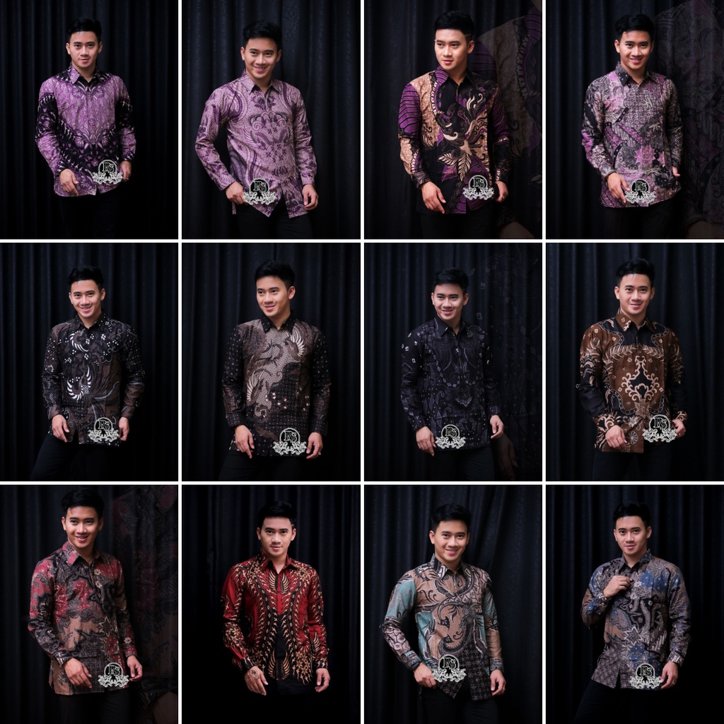 Batik Pria (MC Batik) - Batik Pria Kemeja Batik Pria Lengan Panjang Ready Seragam M L XL XXL