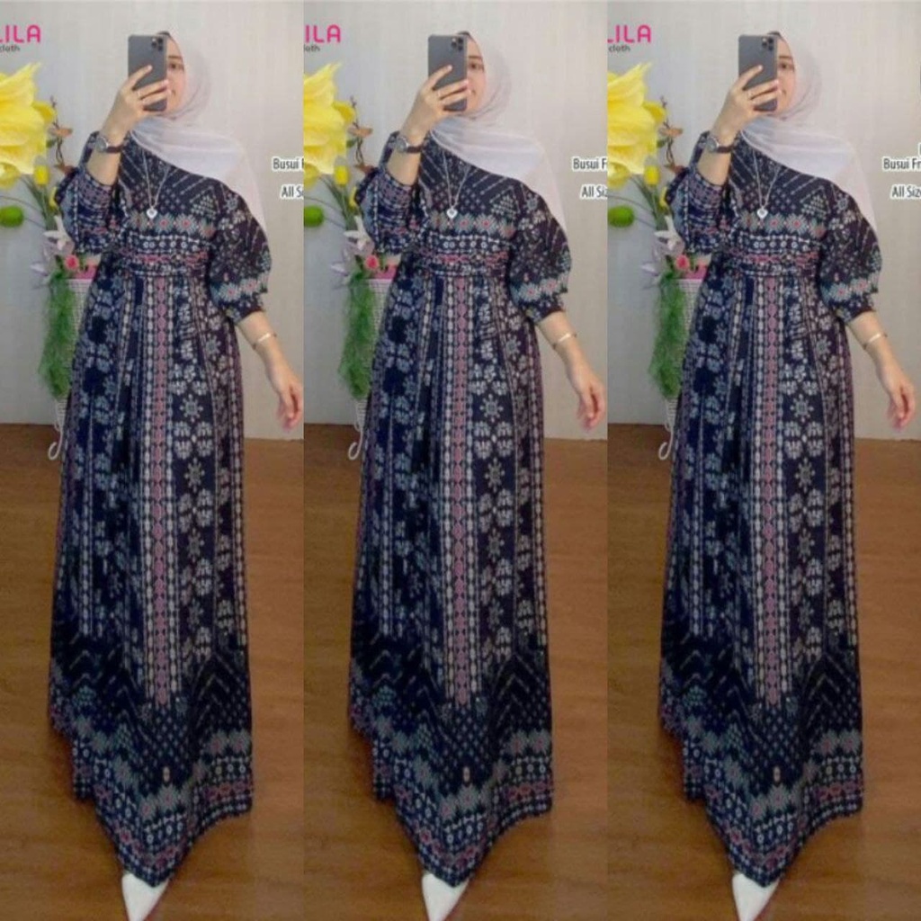 GAMIS RAYON VISCHOSE PREMIUM HOMEY DRESS GAMIS SYARI GAMIS RAYON MOTIF TERBARU TERLARIS