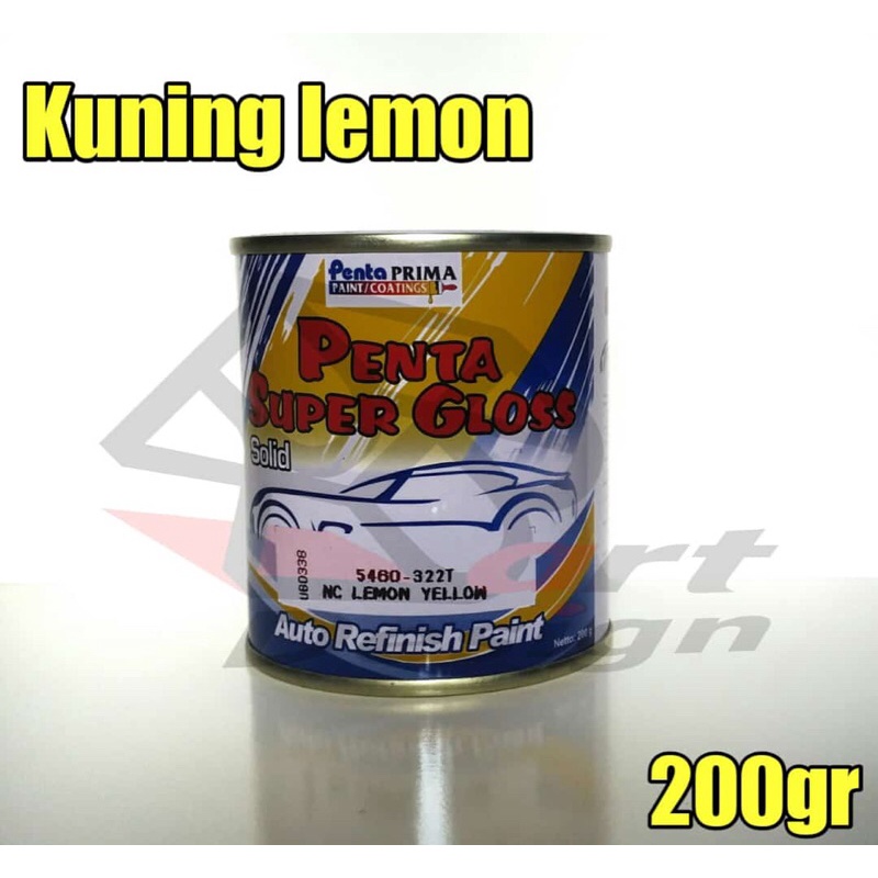 Cat kuning lemon ( penta gloss )