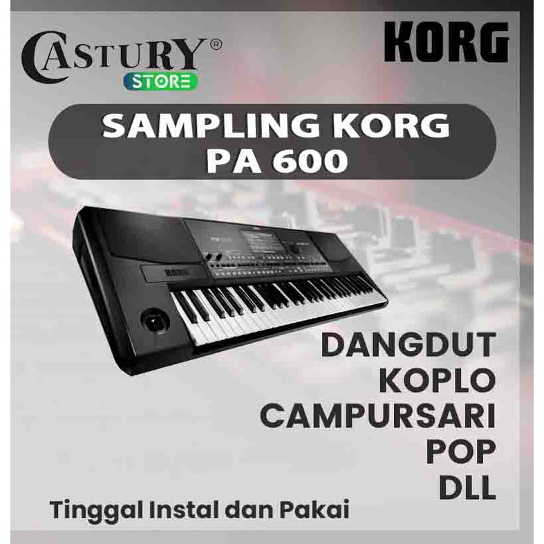 STYLE SAMPLING KORG PA 300, 600, 700, 900, 1000 TINGGAL PAKAI