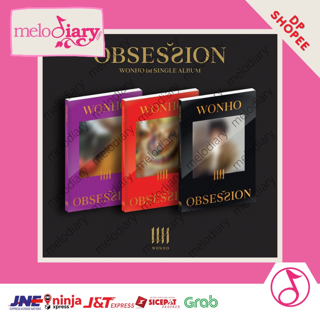 Wonho - 1st Single Album [OBSESSION] (Random Version)