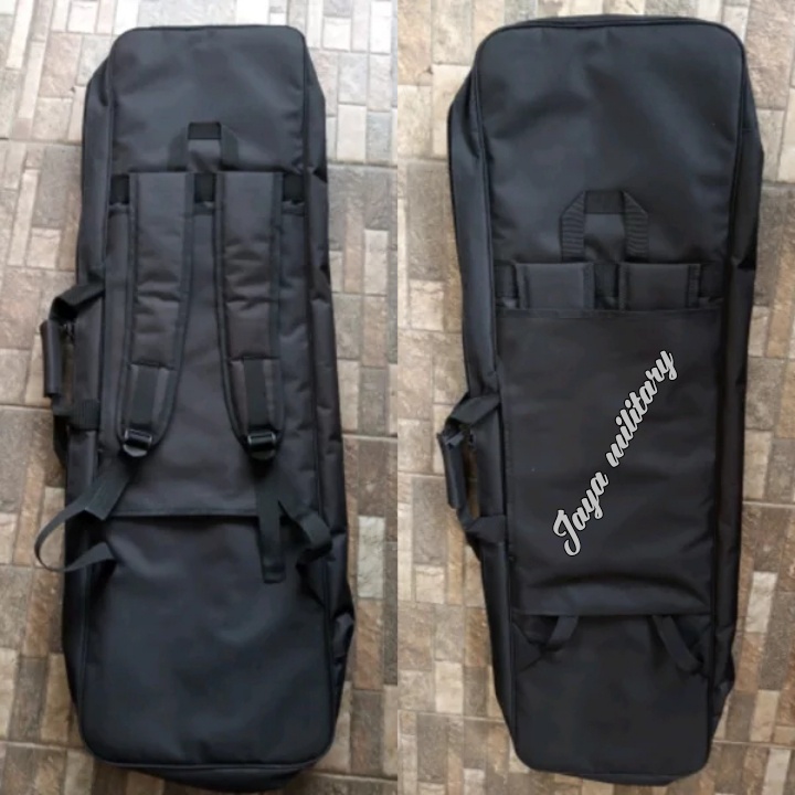 Tas Senjata V2 Sabhara Tas Senapan Brimob Tas Senjata TNI POLRI Holster Tas Airsoft Hitam